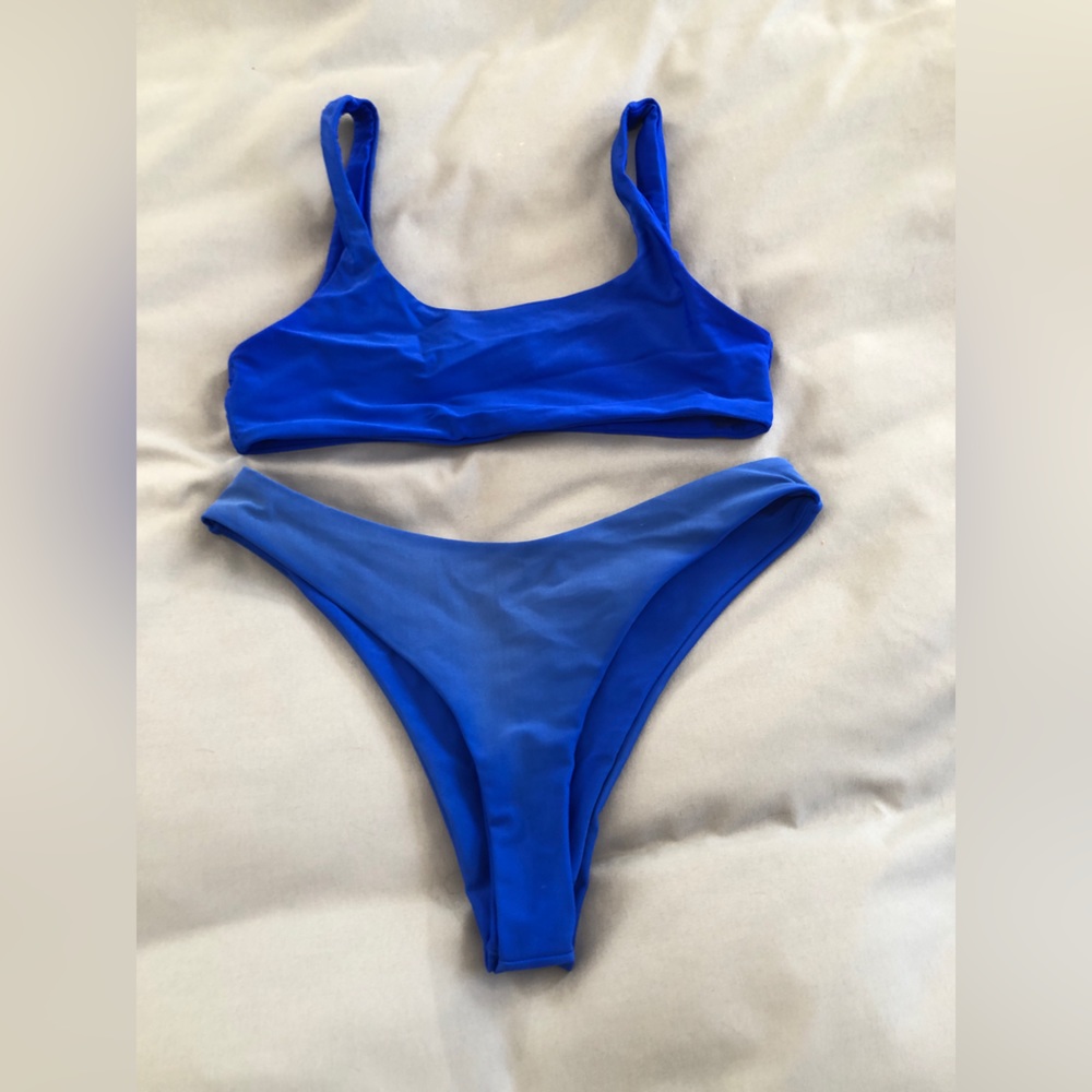 SHEIN Bikini Set Royal Blue